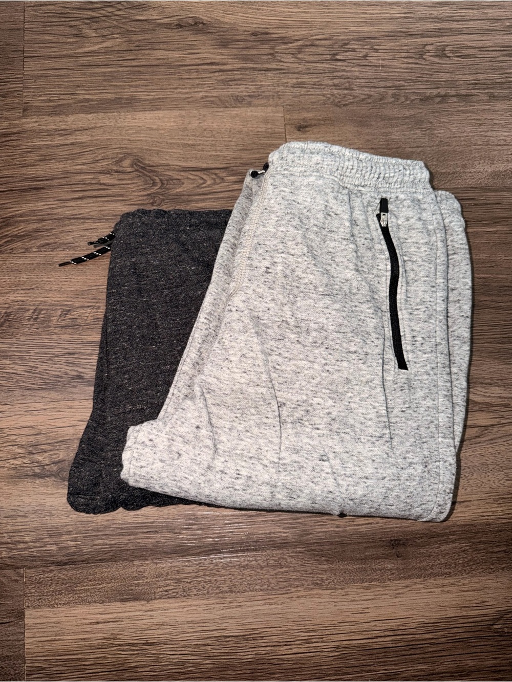 Old  Navy Heather Gray & Charcoal Jogger Pants - Soft Knit Bottoms